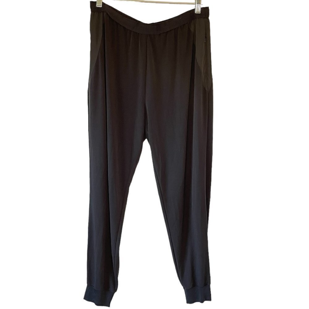 Elie Tahari Black Track Pants Joggers